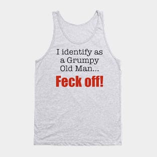 Grumpy Old Man Identity Tank Top